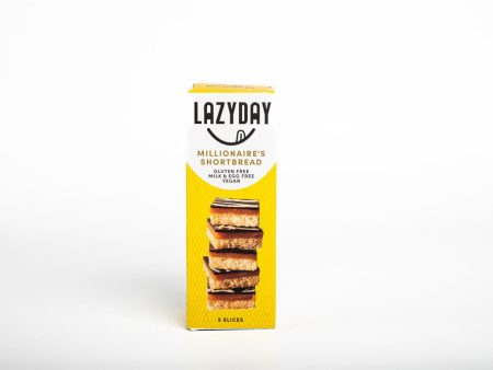 Lazy Days Vegan & Free From Millionaires Shortbread 150g Sale