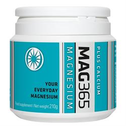 MAG365 Magnesium Supplement plus Calcium 210g. Sale