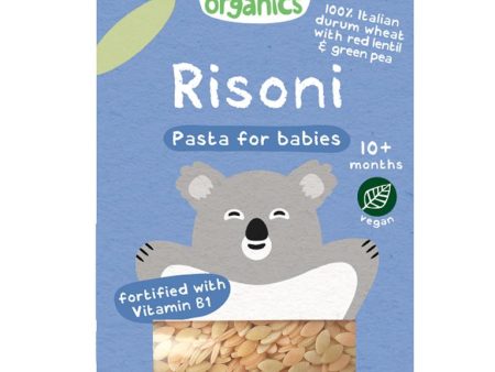 Little Pasta Organics Red Lentil & Pea Risoni Baby Pasta 10m+ 250g Online now