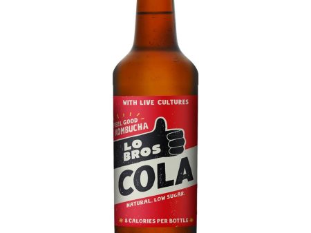 Lo Bros Kombucha Cola Low sugar 330ml Hot on Sale