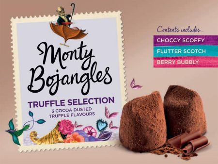 Monty Bojangles Cocoa Dusted Truffles Selection 135g Fashion