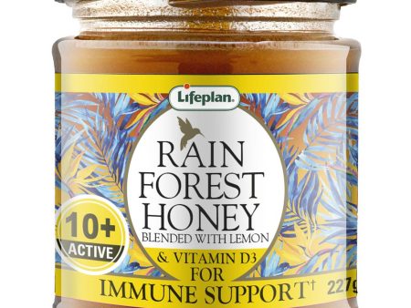 Lifeplan Rainforest Honey 10+ with Lemon & Vit D3 270g Cheap