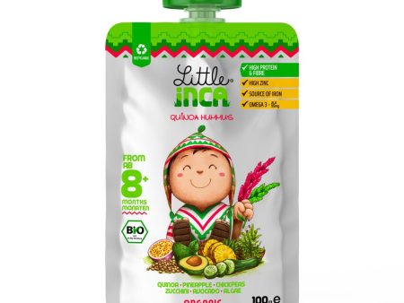 Little Inca 8m+ Organic Quinoa Hummus Puree 100g Cheap