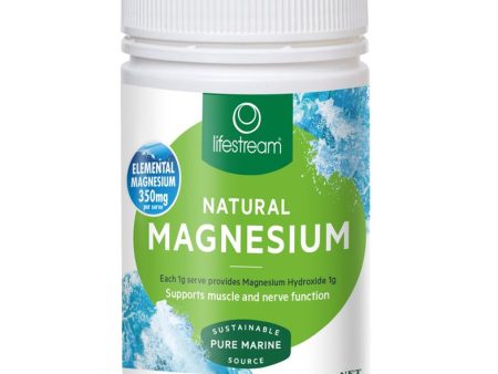 Lifestream Natural Magnesium 150g For Sale