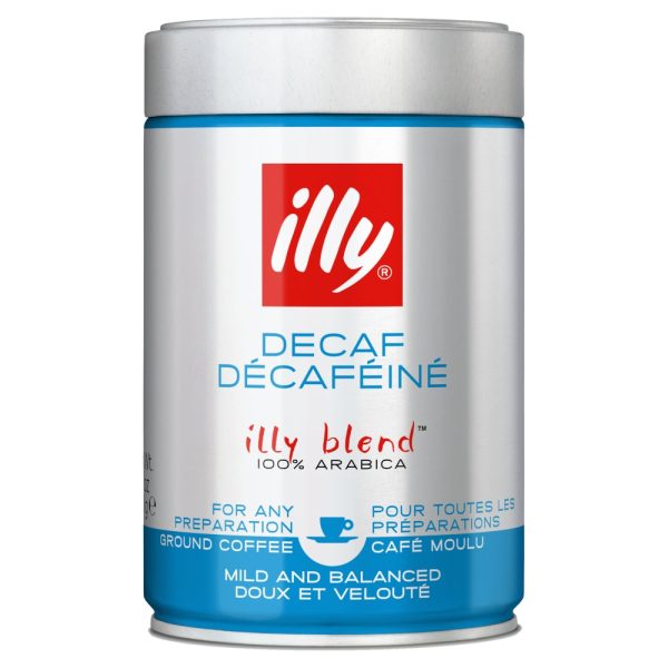 Illycaffe Ground Decaf Supply