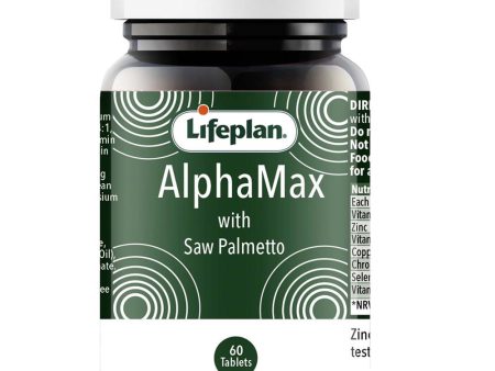 Lifeplan Alpha Max with Saw Palmetto 60 Tablets Online