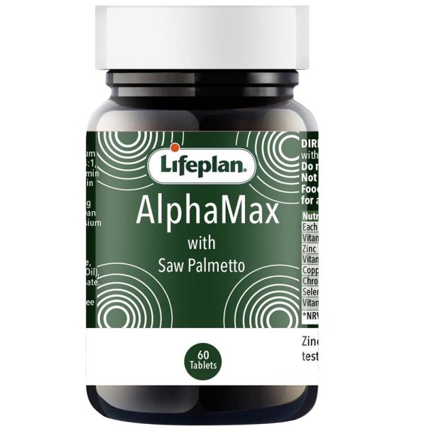 Lifeplan Alpha Max with Saw Palmetto 60 Tablets Online