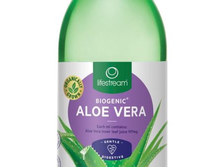 Lifestream Biogenic Aloe Vera Juice 99.7% Pure 500ml Online