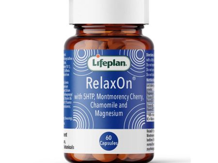 Lifeplan RelaxOn with 5HTP 60 Tablets Hot on Sale