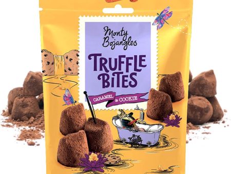 Monty Bojangles Caramel & Cookie Truffle Bites 100g on Sale