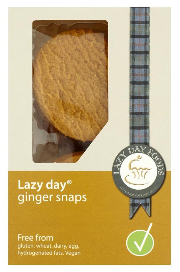 Lazy Days Ginger Snap 100g on Sale