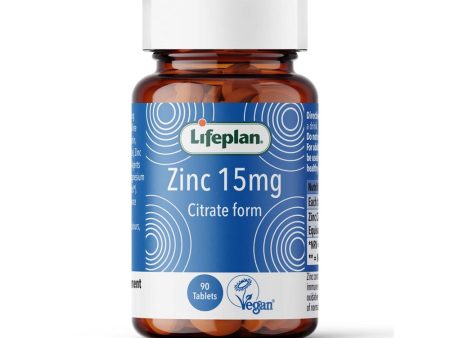 Lifeplan Zinc Citrate 90 tabs Online Sale