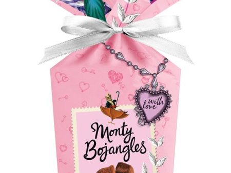 Monty Bojangles Choccy Scoffy Cocoa Dusted Truffles Bouquet Gift Box 110g Cheap