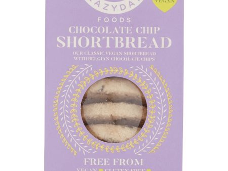 Lazy Days Vegan & Free From Chocolate Chip Shortbread 150g Hot on Sale