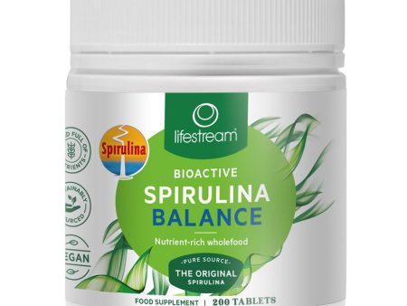 Lifestream Spirulina Bioactive 200 Tablets For Cheap