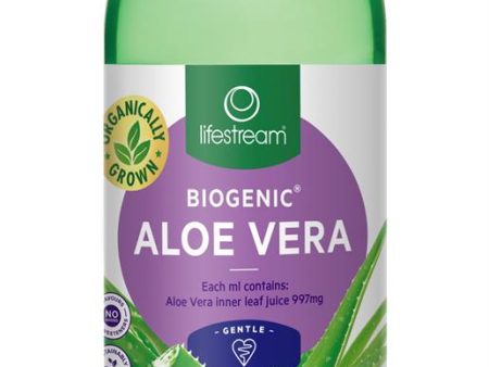 Lifestream Biogenic Aloe Vera Juice 99.7% Pure 1250ml For Cheap