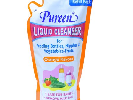 Pureen Liquid Cleanser Refill Pouch Refill Orange 600ml For Sale