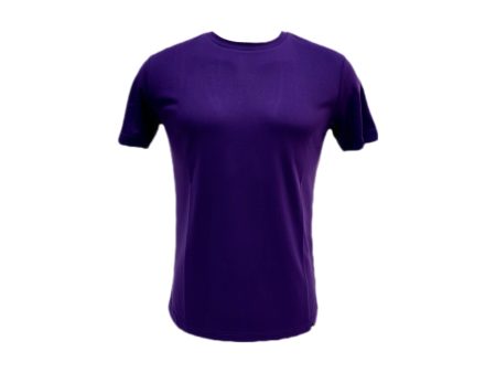 Ashford Round Neck Quick Dry T-Shirt - Purple Supply