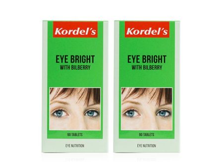 [Twin Pack] Kordel s Eye Bright with Bilberry (90 Tablets x 2) For Cheap