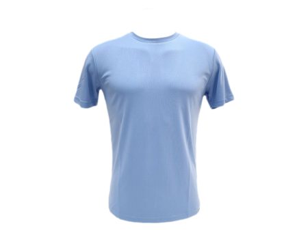 Ashford Round Neck Quick Dry T-Shirt - Light Blue Online