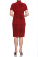 i-SHANGHAI Scarlet Trails Cheongsam Cheap