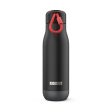 Zoku 18oz Stainless Steel Powder Coated Bottle - Black Online Sale