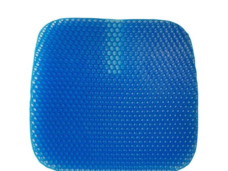 TRUE RELIEF Honey Comb TPE Cooling Gel Seat Cushion - Ocean Blue Sale