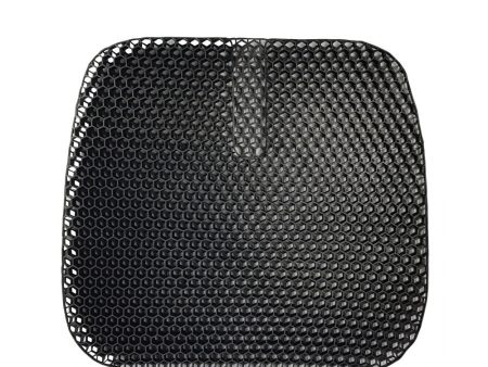 TRUE RELIEF Honey Comb TPE Cooling Gel Seat Cushion - Black Online