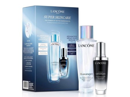 Super Skincare Sets: Clarifique Dual Essence 150ml & Advanced Genifique Serum 50ml Online Sale