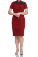 i-SHANGHAI Scarlet Trails Cheongsam Cheap