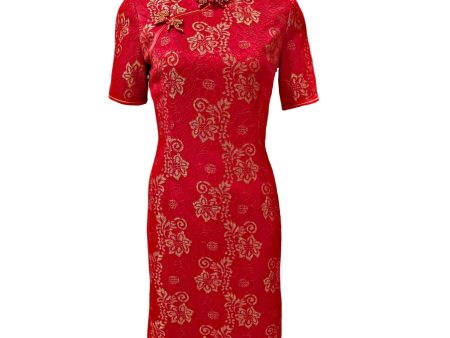 I-SHANGHAI Cheongsam - Red Online now