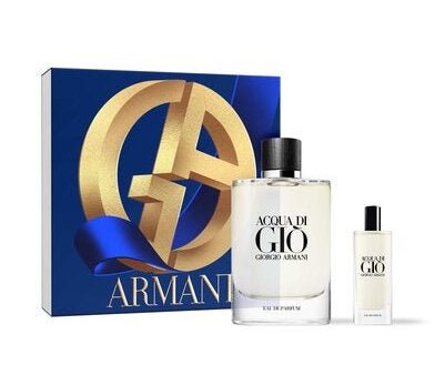 Acqua Di Giò Eau De Parfum 125ml Holiday Gift Set Hot on Sale