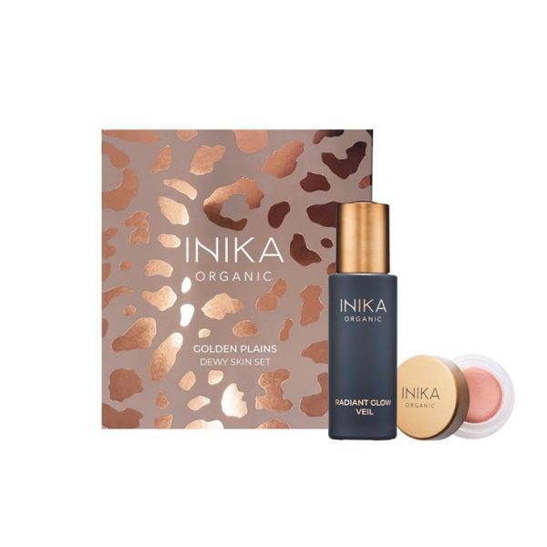 INIKA Golden Plains Dewy Skin Set Xmas 23 Sale