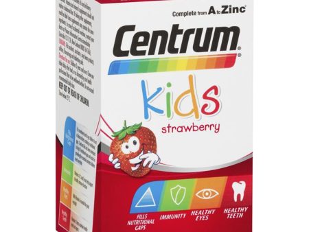 CENTRUM Kids Strawberry 60 Chewable Tablets Online