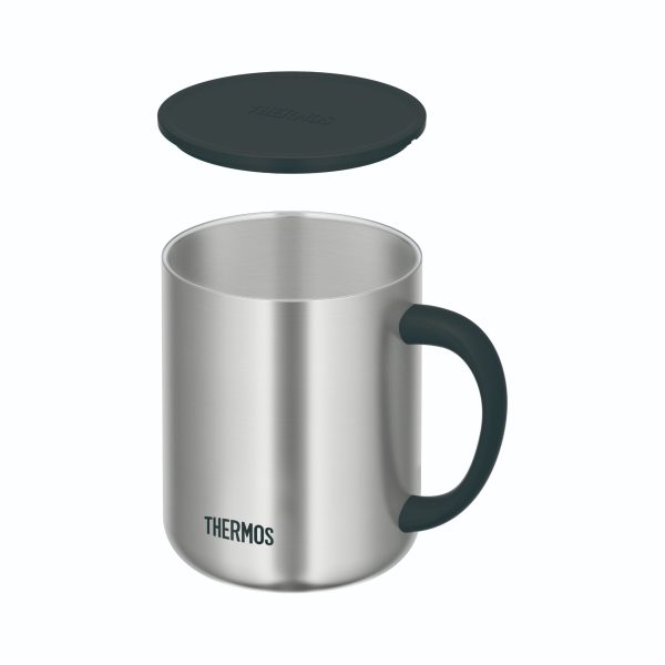 Thermos 0.45L SS Mug with Lid - Stainless Steel (JDG-450S) For Discount