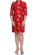 i-SHANGHAI Iridescent Corsage Cheongsam Sale