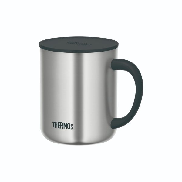 Thermos 0.45L SS Mug with Lid - Stainless Steel (JDG-450S) For Discount