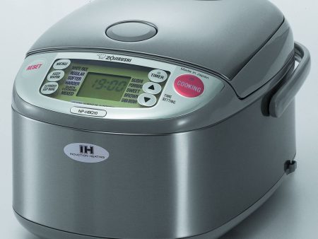 ZOJIRUSHI 1.8L Micom Fuzzy Logic Induction Heating Rice Cooker Warmer (Stainless Steel) (NP-HBQ18) Online now