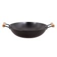 La gourmet 32cm Nitriding Cast Iron Wok (LGMCWCI347688) Online