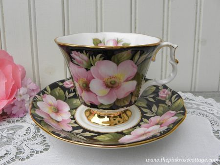 Vintage Royal Albert Provincial Flowers Alberta Rose Teacup and Saucer Online Sale