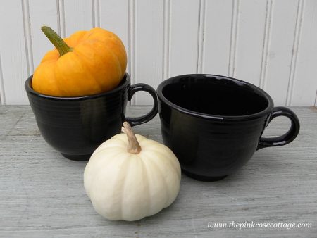 2 Fiesta Fiestaware Black Teacups Online Sale