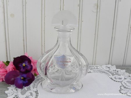 Vintage Corday Possession Crystal Perfume Bottle Online now