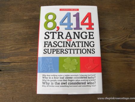 8,414 Strange and Fascinating Superstitions Hardcover Book by Claudia De Lys Hot on Sale