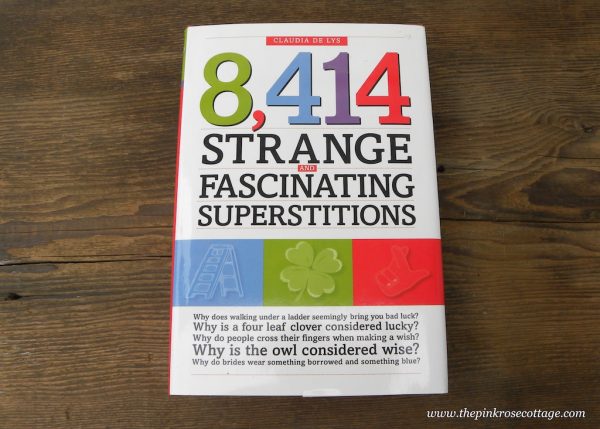 8,414 Strange and Fascinating Superstitions Hardcover Book by Claudia De Lys Hot on Sale