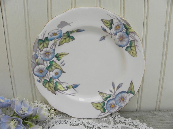 Royal Albert Flower of the Month Series  Morning Glory  Plate For Discount