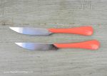 Fiesta Set of Permission Knives Swirl 2 Piece Fiestaware For Sale